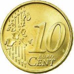 10 центов 2023 г. Хорватия(19) -10.5 - аверс