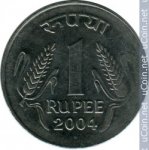 1 рупия 2004 г. Индия(9) - 929 - аверс