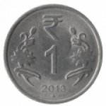 1 рупия 2014 г. Индия(9) - 929 - аверс