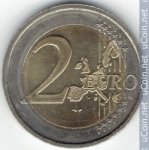 2 евро 2002 г. Ирландия(9) - 2174 - аверс