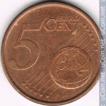 5 центов 2008 г. Ирландия(9) - 2174 - аверс