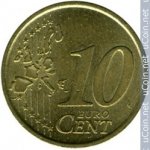 10 центов 2006 г. Италия(10) - 8880 - аверс