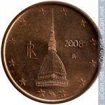 2 цента 2016 г. Италия(10) - 8880 - реверс