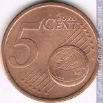 5 центов 2013 г. Италия(10) - 8880 - аверс