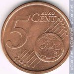 5 центов 2010 г. Италия(10) - 8880 - аверс