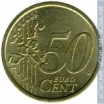 50 центов 2002 г. Италия(10) - 8880 - аверс