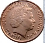 1 пенни 2008 г. Джерси(7) - 1425 - аверс