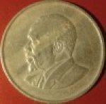 1 шиллинг 1968 г. Кения (11)  - 8 - реверс