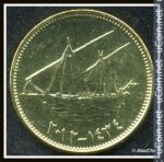 10 филсов 2012 г. Кувейт(12) -337 - реверс