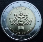 2евро 2020 г. Латвия(13) - 10123 - аверс
