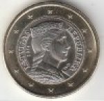 1 евро 2014 г. Латвия(13) - 10123 - реверс