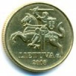 20 центов 2008 г. Литва(13) - 3049 - реверс