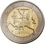 2 евро 2015 г. Литва(13) - 3049 - реверс