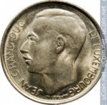 1 франк 1965 г. Люксембург(13) - 11445 - реверс