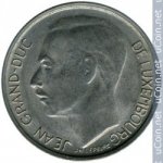 1 франк 1968 г. Люксембург(13) - 11445 - реверс