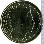 20 центов 2007 г. Люксембург(13) - 11445 - реверс