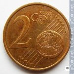2 цента 2005 г. Люксембург(13) - 11445 - аверс