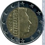 2 евро 2014 г. Люксембург(13) - 11445 - реверс