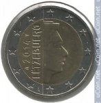 2евро 2010 г. Люксембург(13) - 11445 - аверс