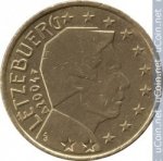50 центов 2004 г. Люксембург(13) - 11445 - реверс