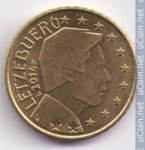 50 центов 2014 г. Люксембург(13) - 11445 - реверс