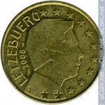 50 центов 2008 г. Люксембург(13) - 11445 - реверс