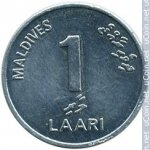1 лаари 2002 г. Мальдивы(14) -604 - реверс