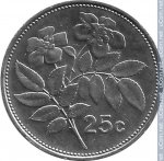 25 центов 1998 г. Мальта(14) -21569 - реверс