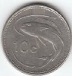 10центов 1998 г. Мальта(14) -21569 - аверс