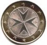1 евро 2008 г. Мальта(14) -21569 - реверс