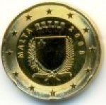 20 центов 2008 г. Мальта(14) -21569 - реверс