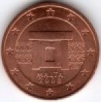 2 цента 2008 г. Мальта(14) -21569 - реверс