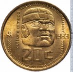 20 сентаво 1983 г. Мексика(14) - 901 - реверс