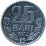 25 бани 2004 г. Молдова(14)-1078 - аверс