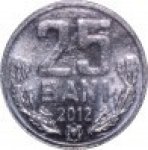 25 бани 2012 г. Молдова(14)-1078 - аверс