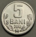 5 бани 2012 г. Молдова(14)-1078 - аверс