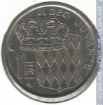 1 франк 1974 г. Монако(14) - 24725 - аверс