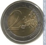 2евро 2011 г. Монако(14) - 24725 - реверс