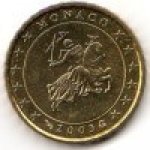 10 центов 2003 г. Монако(14) - 24725 - реверс