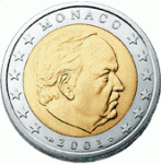 2 евро 2002 г. Монако(14) - 24725 - реверс