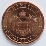 5 центов 2001 г. Монако(14) - 24725 - реверс