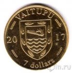 7 долларов 2017 г. ВАИТУПУ(3)-1920 - реверс