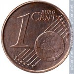 1 цент 2001 г. Нидерланды(15) -7213 - аверс