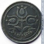 10 центов 1941 г. Нидерланды(15) -7213 - реверс