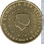 10 центов 2000 г. Нидерланды(15) -7213 - реверс