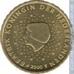10 центов 2000 г. Нидерланды(15) -7213 - реверс