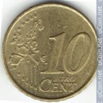 10 центов 2001 г. Нидерланды(15) -7213 - аверс
