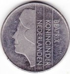 2.5 гульдена 1989 г. Нидерланды(15) -7213 - аверс