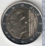 2 евро 2014 г. Нидерланды(15) -7213 - реверс