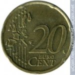 20 центов 2003 г. Нидерланды(15) -7213 - аверс